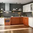 Lshape Modular kitchen in Jaipur, Gurgaon