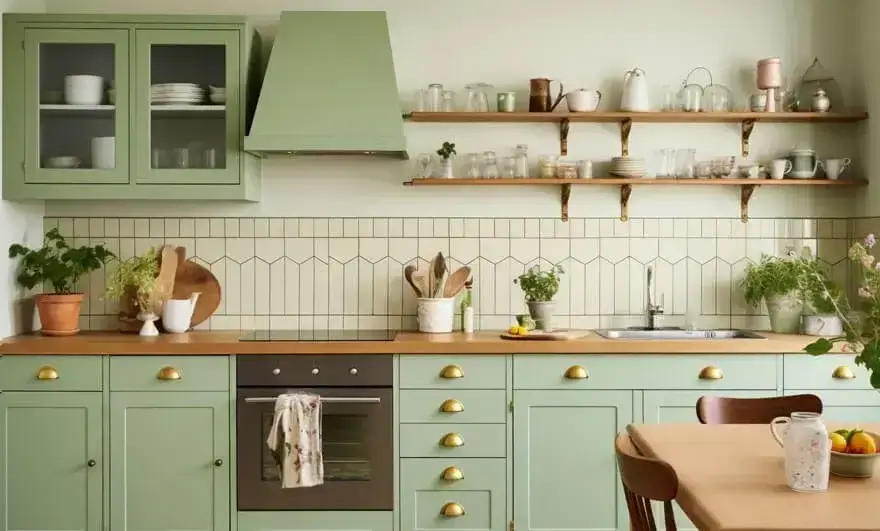 Contemporary interior of a straight modular kitchen design with stylish cabinetry, modern appliances, and an efficient layout, offering a sleek and functional cooking space.